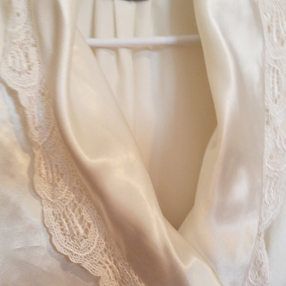 Sonya Ratay for San Andre lace trim blouse - Vintage.
